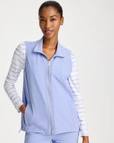 Zenergy® UPF Caviar Vest Blue Muse - Chico's