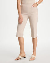Brigitte™ Slim Rivet Pull-On Capri Pant Smokey Taupe - Chico's