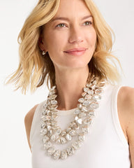 Chunky Silver Multi-Strand Necklace Silver - Chico's