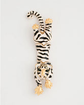 Tiger Brooch Black/White - Chico's