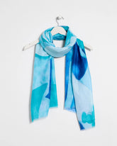 Sea Spray Oblong Scarf Blue - Chico's