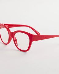 Large Red Cateye Readers Red - Chico's