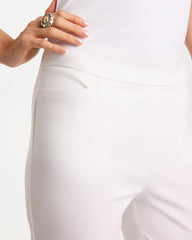 Brigitte™ Slim Pull-On Ankle Pants Alabaster - Chico's