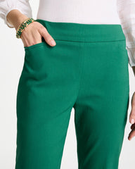 Brigitte™ Slim Pull-On Ankle Pants Hunter Green - Chico's