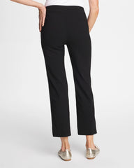 Brigitte™ Piped Straight Cropped Pants Black - Chico's