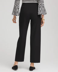 Juliet Slim Wide-Leg Cropped Pants Black - Chico's