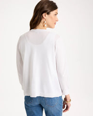 Summer Romance Cardigan Alabaster - Chico's
