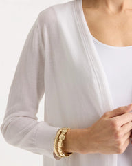 Summer Romance Cardigan Alabaster - Chico's