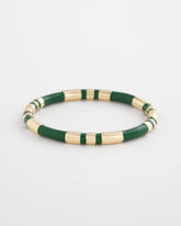 Green Enamel Hinge Bangle Green - Chico's