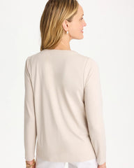 Knit Sequin Cardigan Smokey Taupe - Chico's