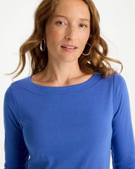 Pima 3/4 Sleeve Tee Amparo Blue - Chico's