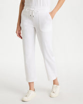 Zenergy® Crosshatch Knit Cropped Pants Alabaster - Chico's