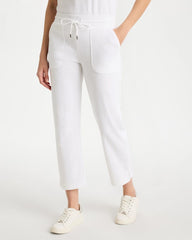 Zenergy® Crosshatch Knit Cropped Pants Alabaster - Chico's