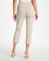Brigitte™ Slim Pull-On Crop Pant Smokey Taupe - Chico's