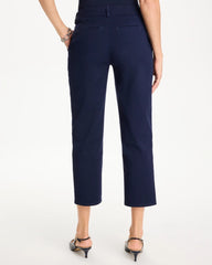 Relaxed Boyfriend Chino Crop Pants Passport Blue - Chico's
