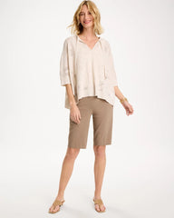 Brigitte™ Slim Shorts Topaz Smoke - Chico's