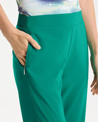 Zenergy® UPF Bungee Crop Pant Topanga Green - Chico's
