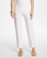 Emme Fly Front Straight Crop Pants Alabaster - Chico's