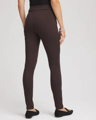 Juliet Slim Zip-Ankle Leggings Cocoa Bean - Chico's