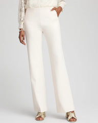 Juliet Wide Full Length Pant English Cream - Chico's