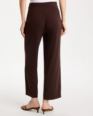 Travelers™ Knit Cropped Pants Cocoa Bean - Chico's