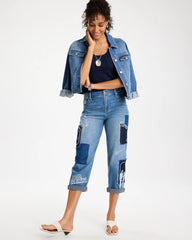 Relaxed Boyfriend Summer Jean Underwater Indigo - Chico's