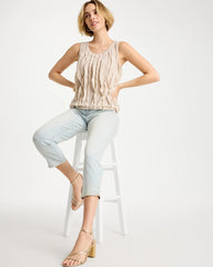 Girlfriend Slim Capri Jeans Beachcomber Indigo - Chico's