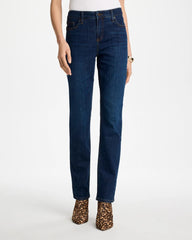 Girlfriend Slim Full-Length Jeans Dark Sapphire Indigo - Chico's