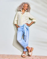 Relaxed Boyfriend Rolled Hem Jean Bahama Indigo - Chico's