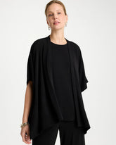 Travelers™ Knit Cape Cardigan Black - Chico's