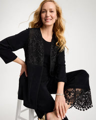 Travelers™ Collection Lace Jacket Travelers Black - Chico's