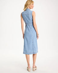 Sleeveless Denim Dress Medium Indigo Wash - Chico's