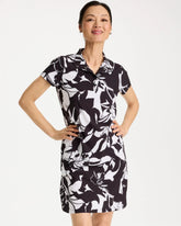 Zenergy® UPF Floral Nights Bungee Dress Black - Chico's