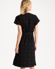 Embroidered Cotton Shirtdress Black - Chico's