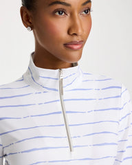 Zenergy® UPF Caviar Half Zip Blue Muse - Chico's