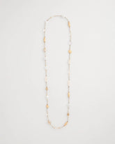 Neutral Shell Long Necklace Neutral - Chico's