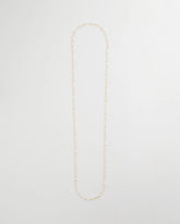 Sea Foam Long Single-Strand Necklace White/Gold - Chico's