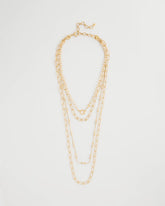 Sea Foam Multi-Strand Convertible Necklace Gold - Chico's