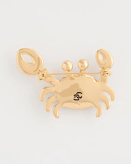 Americana Faux Diamond Crab Brooch Red - Chico's
