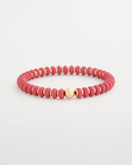Coral Inspired Round Stretch Bracelet Coral - Chico's