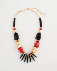Chico's Originals Mixed-Media Bib Necklace Multi - Chico's