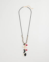 Corded Short Pendant Necklace Multi - Chico's