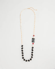Asymmetrical Long Single-Strand Necklace Multi - Chico's