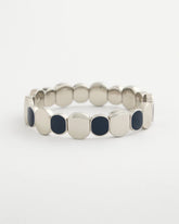 Navy Resin Glam Stretch Bracelet Navy - Chico's