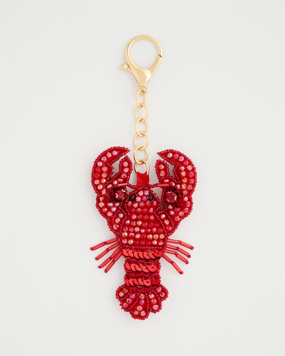 Americana Lobster Bag Charm Key Chain Red - Chico's