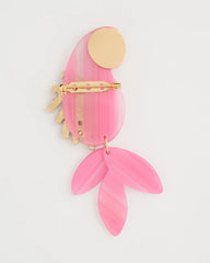 Chic Pink Parrot Brooch Pink - Chico's