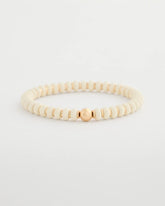 Neutral Round Stretch Bracelet White - Chico's