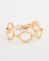 Goldtone Open Link Toggle Bracelet Gold - Chico's