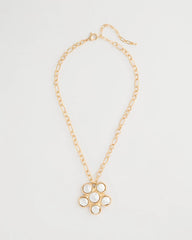 Siren Faux Pearl Pendant Necklace Pearl - Chico's