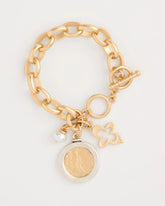 Toggle Bar Charm Bracelet Gold - Chico's